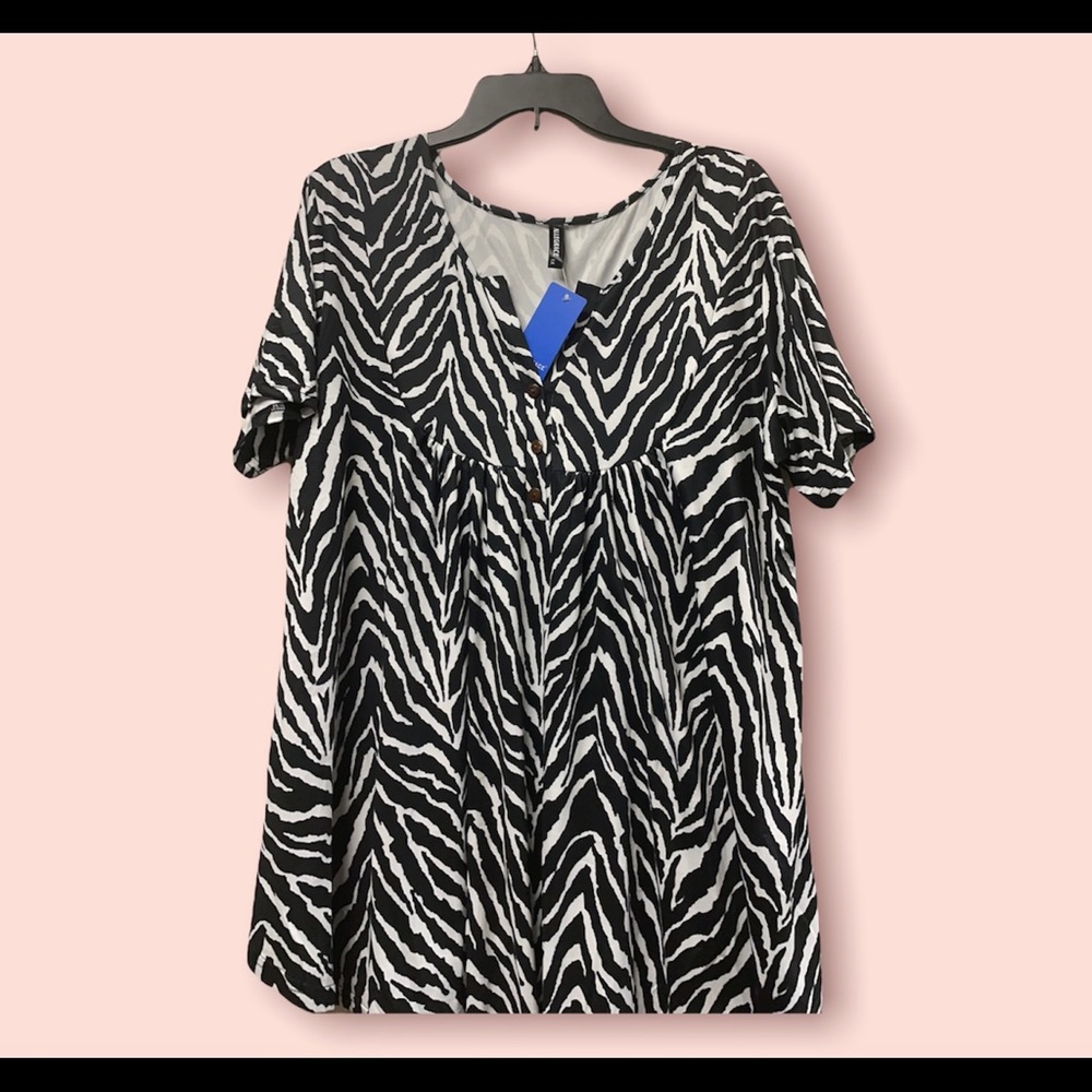 Zebra Top